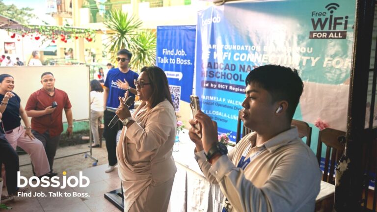 Fueling Education with Connectivity: BossJob’s BossCare Foundation and DICT Bring Free WiFi to Over 2,000 Students