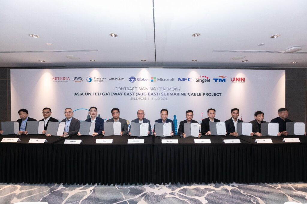Globe joins Asia United Gateway East submarine cable system to strengthen regional AI-driven connectivity